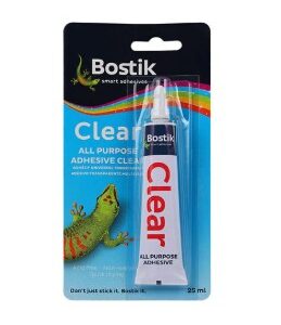 Bostik 25 ml Clear Adhesive