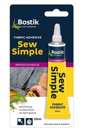 Bostik Sew Simple Fabric Adhesive - 25ml